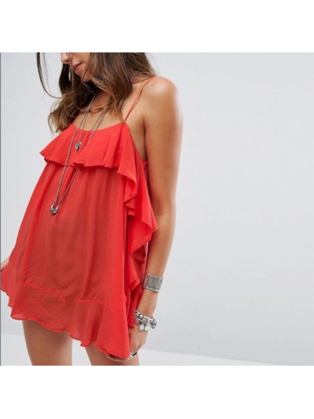 NWT Free People Cascades Cami Top